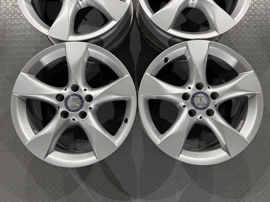 4бр. КАТО НОВИ 17” Ориг. Джанти 5х112 за -MERCEDES/др- 7.5Jx17, ET52.5