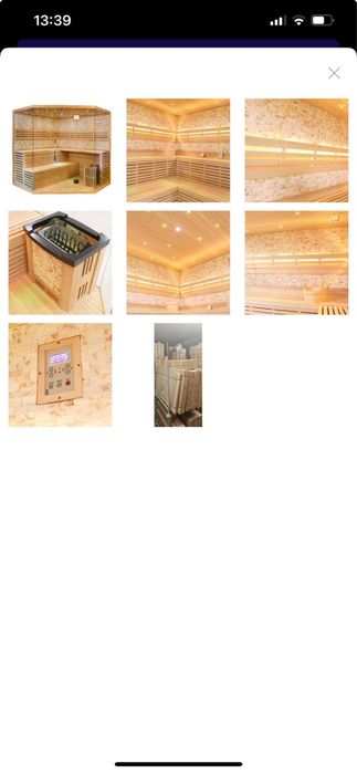 Sauna premium modulara