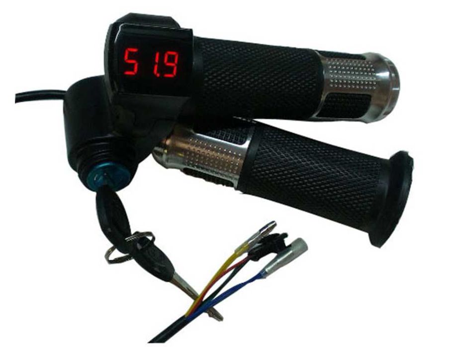 acceleratie trotineta,bicicleta electrica cu display si contact 24-84V