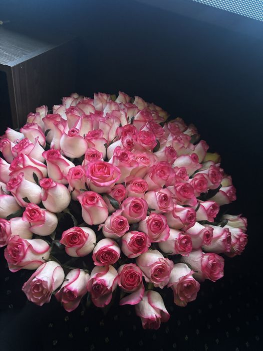 Цветы букет роза 101