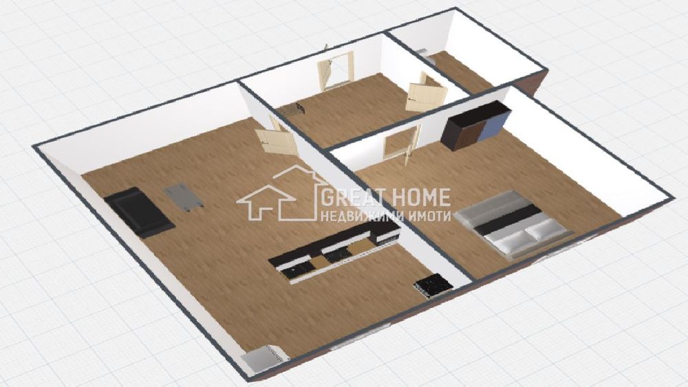 Продава се Двустаен апартамент в Търговище, Център - 42 кв.м за 850 €/кв.м - Снимка #7