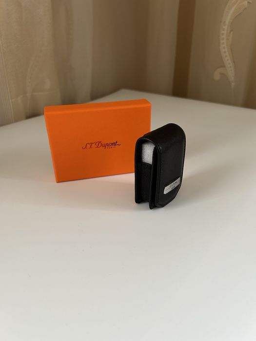 S.T. Dupont Ligne 2 – оригинален кожен калъф за запалка