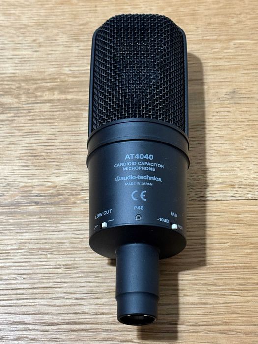 Microfon studio Audio-Technica AT4040, condenser profesional