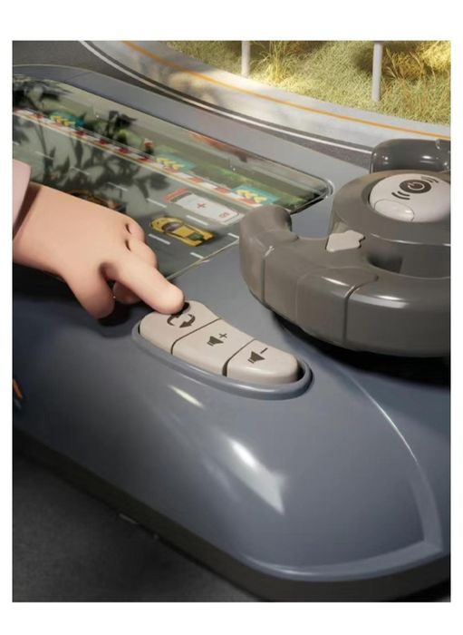 Руль гонки  игравой вождение