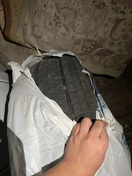 Зимние шины комплект липучка