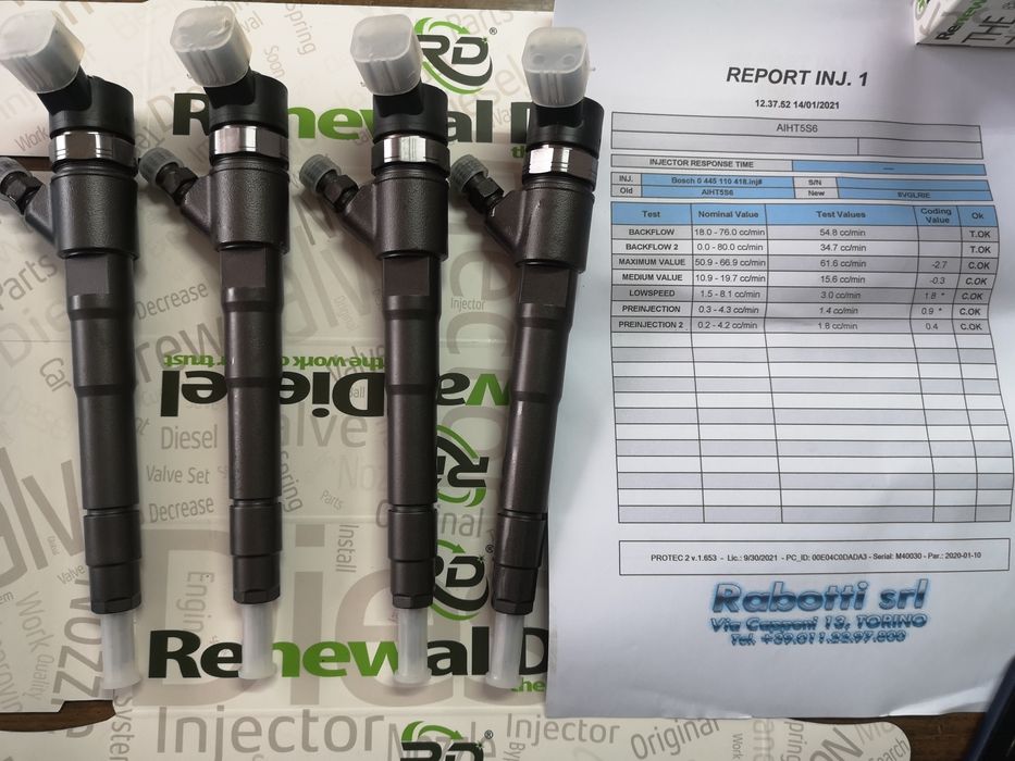 Injectoare Iveco 2.3 0445110418