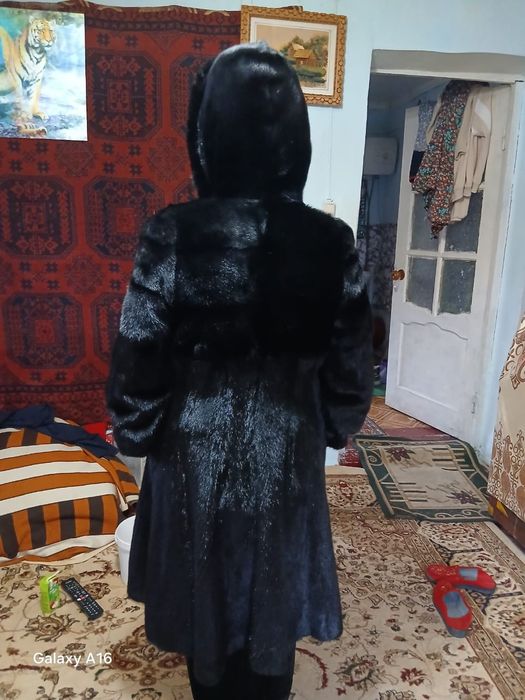 Натуральная норковая шуба