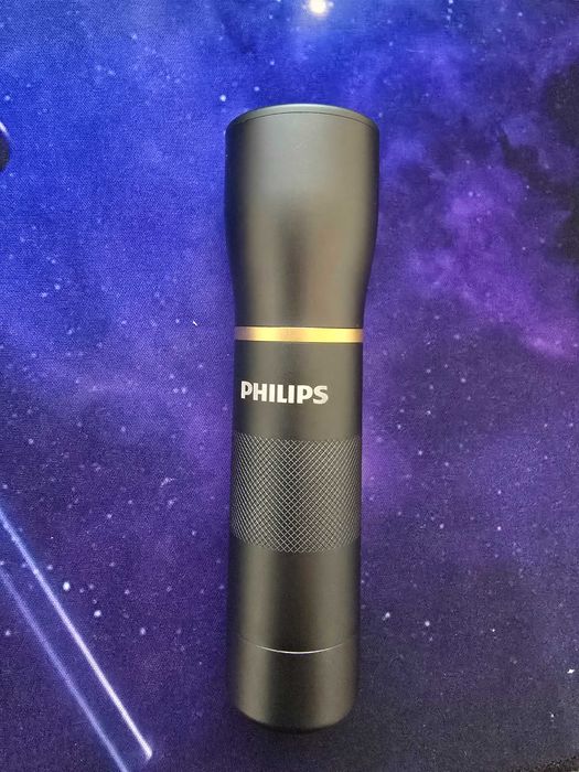 Lanterna LED PHILIPS SFL7001T/10, 600 lumeni, 4xAAA, negru