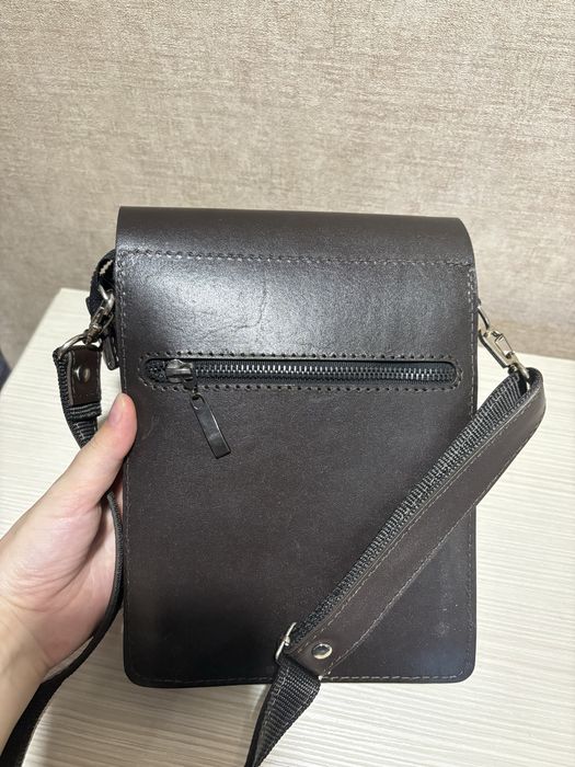 Мужская барсета кожа