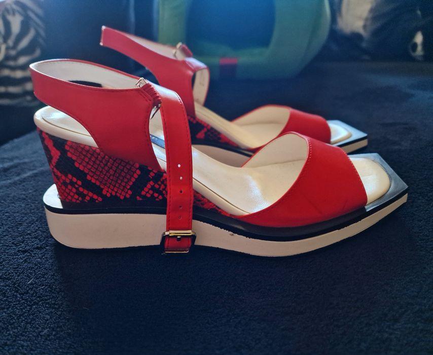 Сандали естествена кожа със стелка 25см.