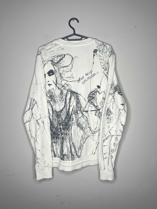 John Richmond Allover Print Sweatshirt Мъжка Блуза