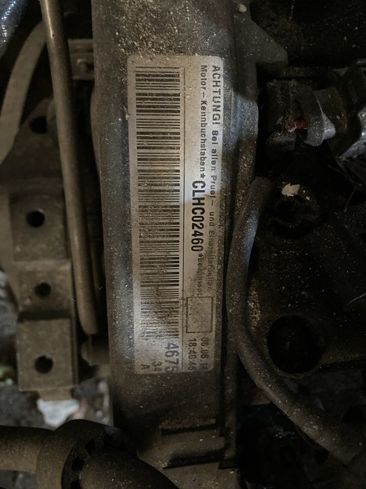Продавам двигател 1.6 tdi CLHC и оборудване към него