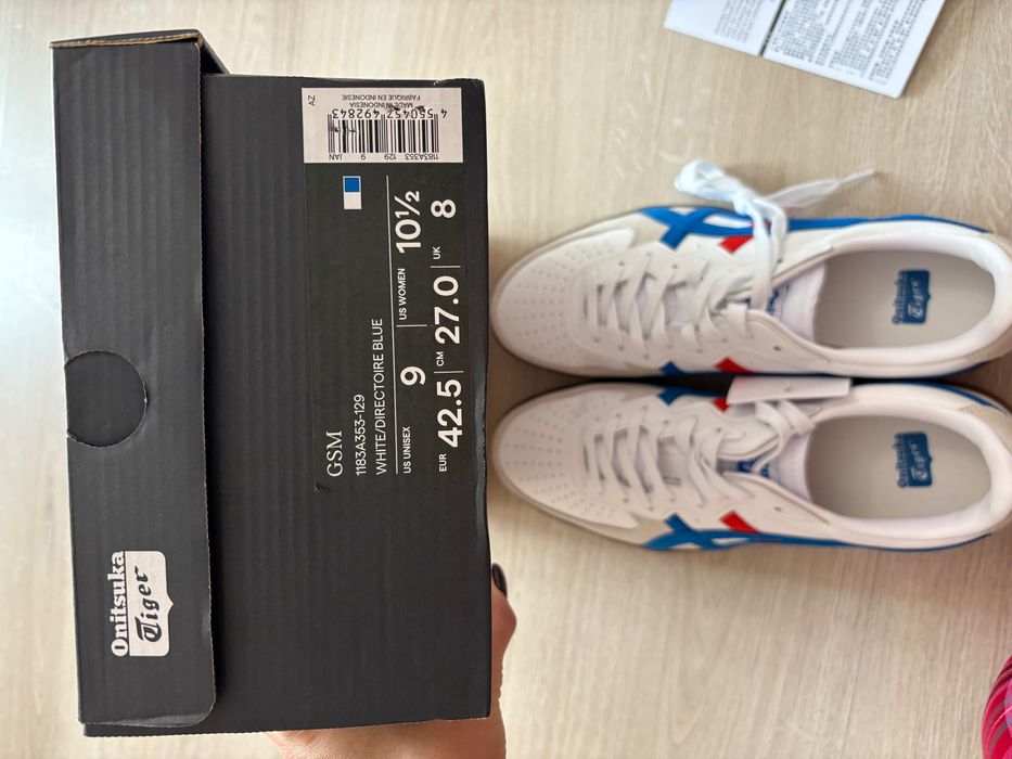 Кроссовки Onitsuka Tiger GSM SD
White/Imperial