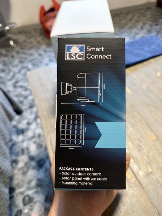 Camera de supraveghere cu incarcare solara WIFI 2K FHD