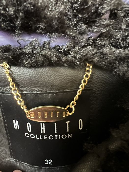 Късо черно яке MOHITO