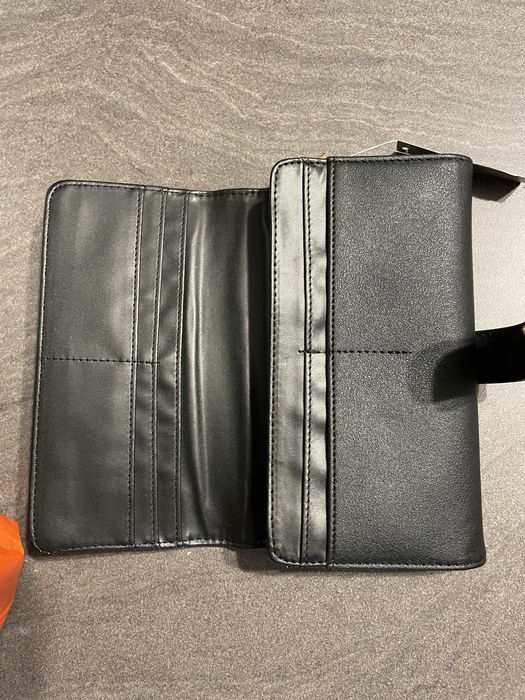 Portofel Meli Melo Simple Black  ~ 5 x 20 x 12 cm