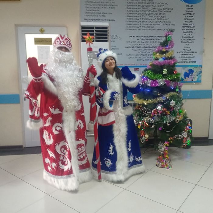 Qor bobo va Qor qiz  Yangi yil oqshomida uyingizga tashrif buyuramiz