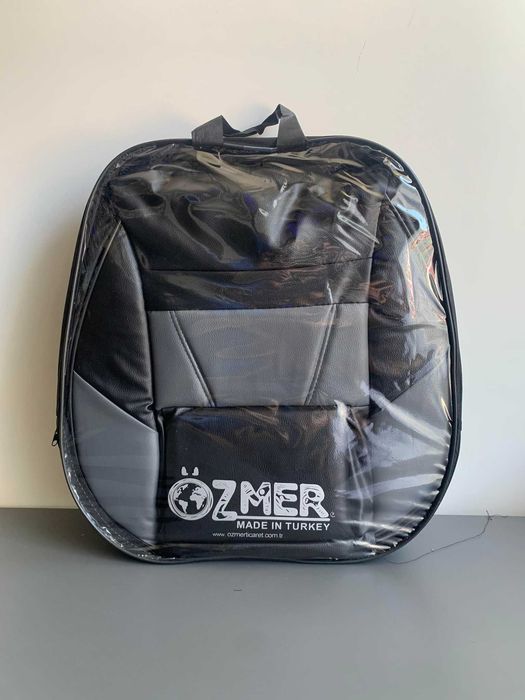 Huse scaune auto imitatie de piele ecologica negru gri bej crem rosu