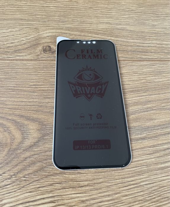 Vand folie sticla ceramica Privacy iphone x,xs max,xr,11 pro max,12,13