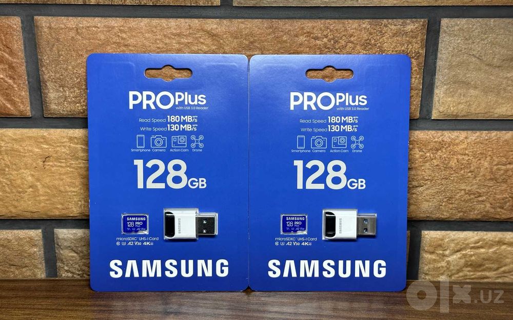 Samsung PRO Plus 128 ГБ microSDXC с USB-ридером - Гарантия