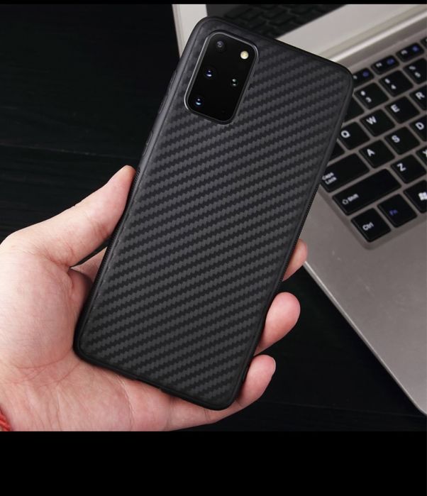 Samsung A02s/A03s/A35/A55/A16/A06 Husa Silicon Ultra Slim Carbon