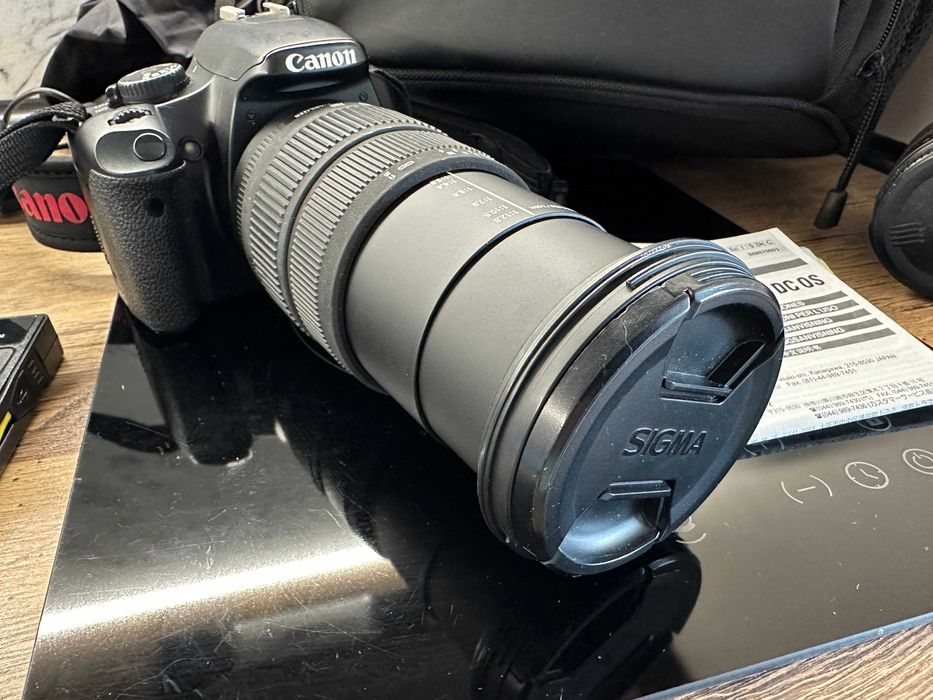 Canon EOS 450D (Rebel XSi) с обективи и аксесоари