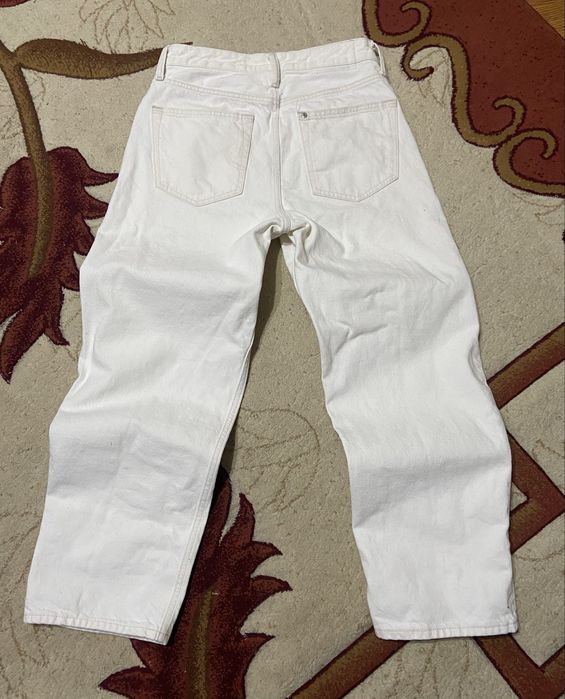 Blugi Albi loose fit ca noi
