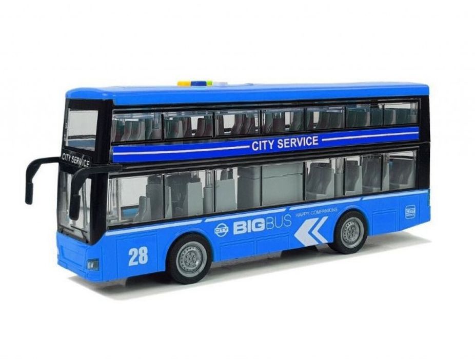 Детски двуетажен автобус, Звук и светлини