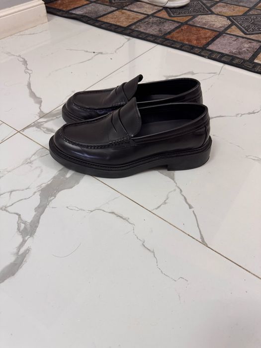 Кожаные мокасины (лоферы) Massimo Dutti