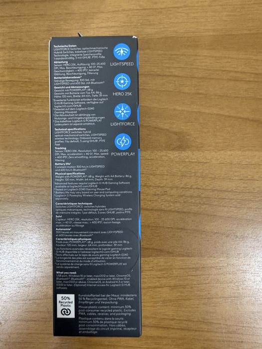 Мышка logitech g309 новая