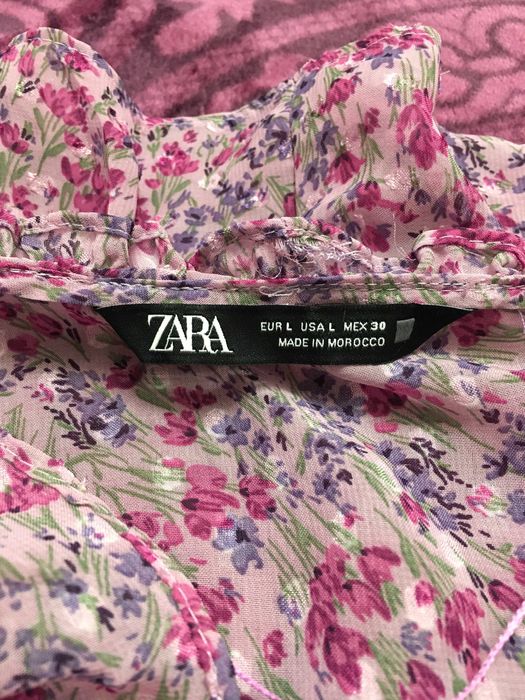 ZARA ефирна риза Л