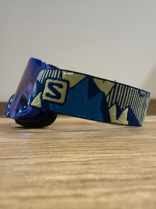 Set schi / snowboard copii – cască SALOMON Player + ochelari SALOMON Player - model 2022/2023
