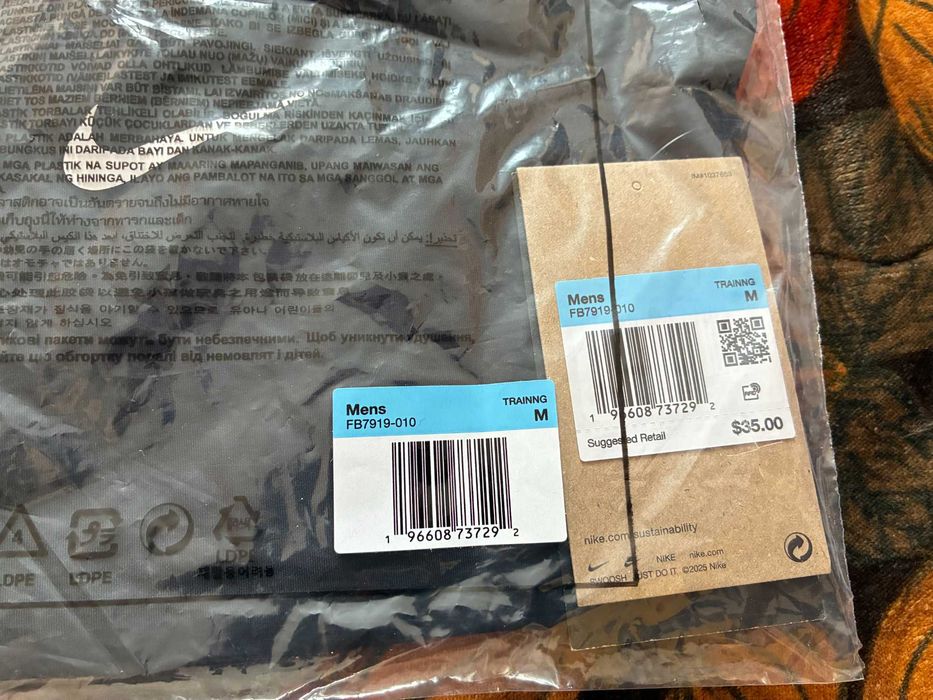 Рашгард Лонгслив NIKE Размер M