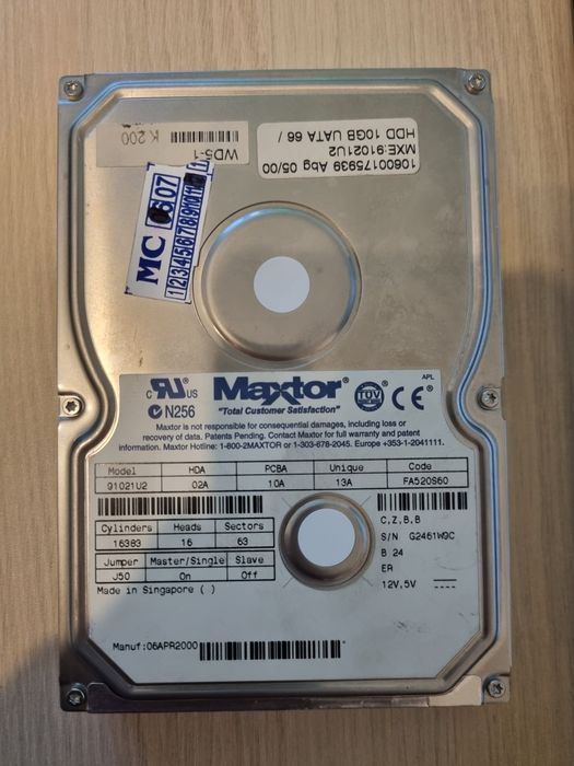 Kit Retro (Pentium III, 440BX, SB Live!, HDD)