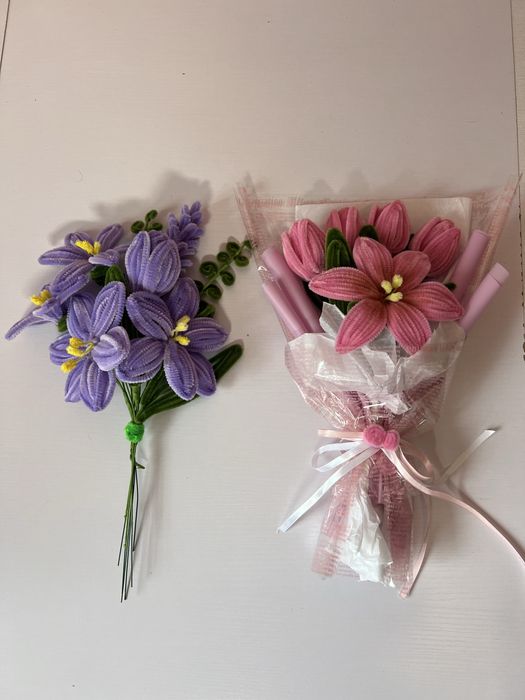 Плюшевый букет из PINTEREST