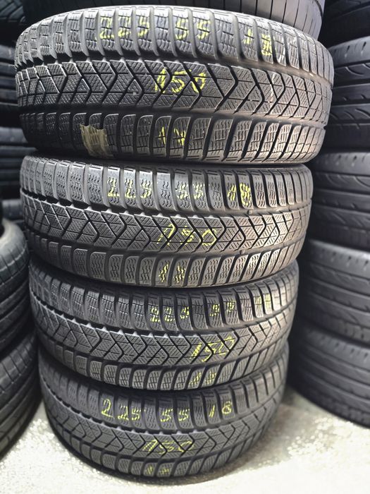 4x 225/55/18 M+S PIRELLI Stare excelentă
