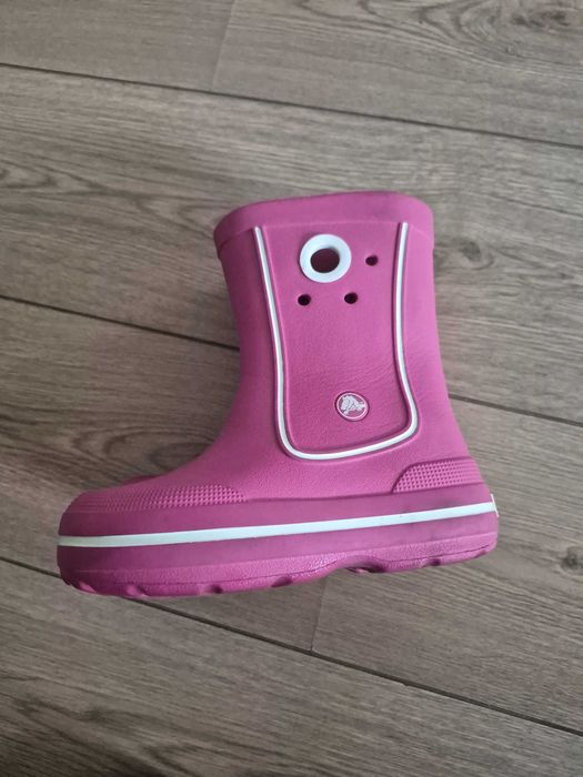 Чисто нови детски гумени ботуши Crocs Crocband Jaunt, размер C12/13 (29-30)