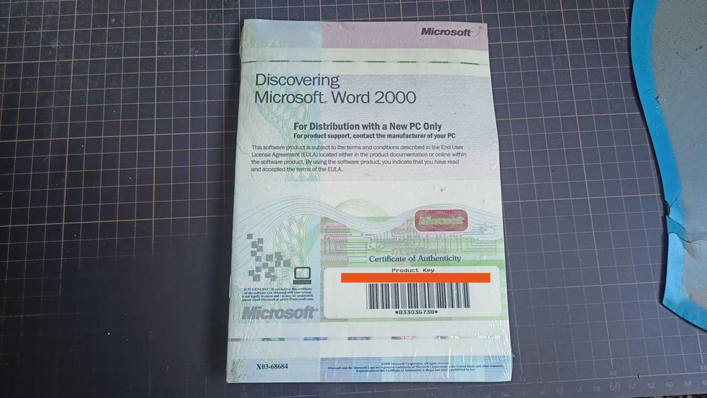 Неразопакован Microsoft Word 2000