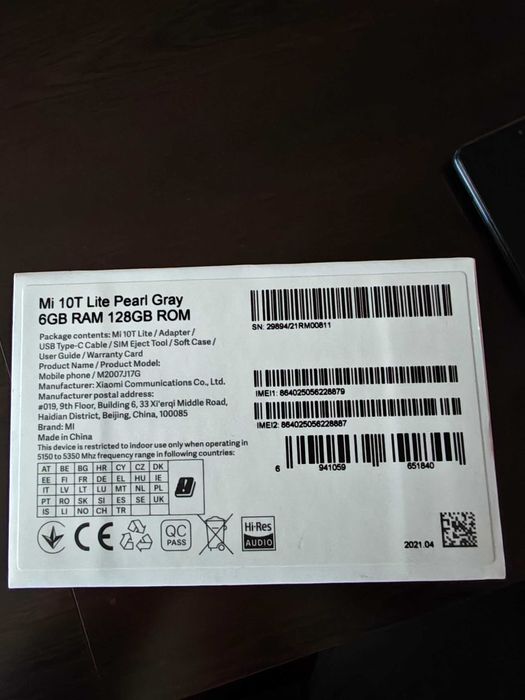 Продавам Xiaomi Mi10T Lite