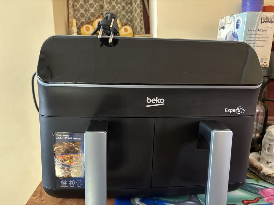 Air fryer beko cu două compartimente!