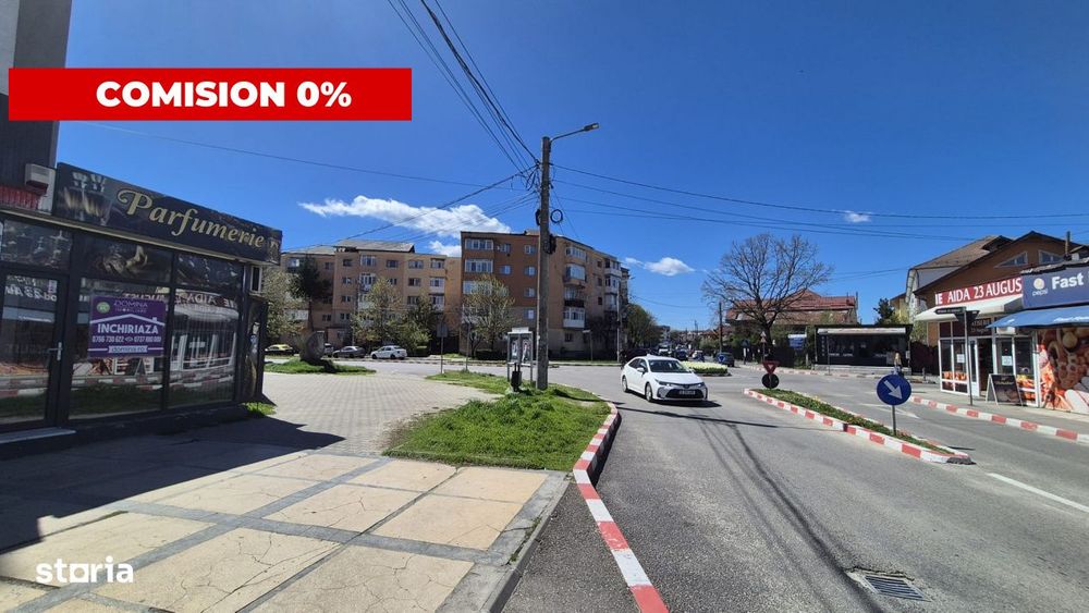 Vanzare spatiu comercial, pozitie strategica, in Tg. Jiu, str. 1 Decem