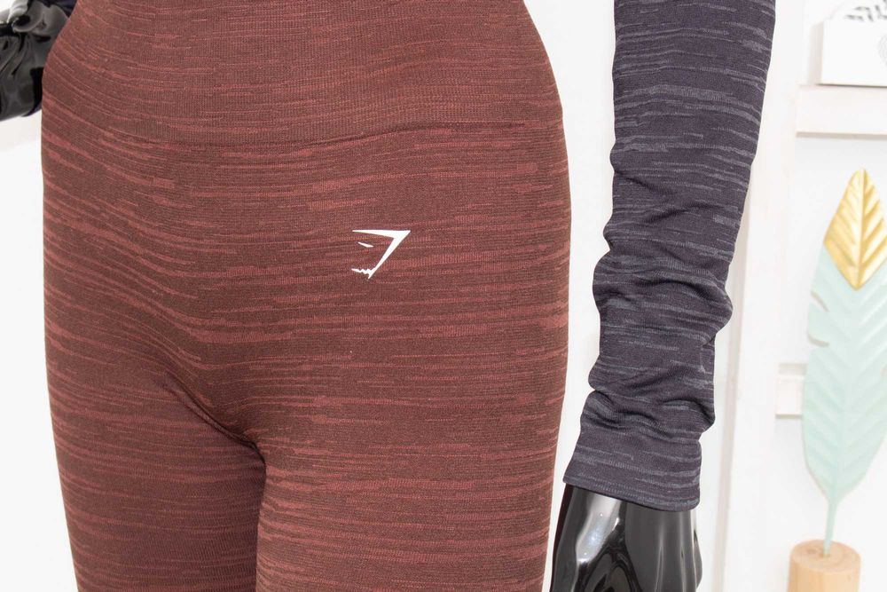 Gymshark комплект топ и клин висока талия за фитнес и спорт М