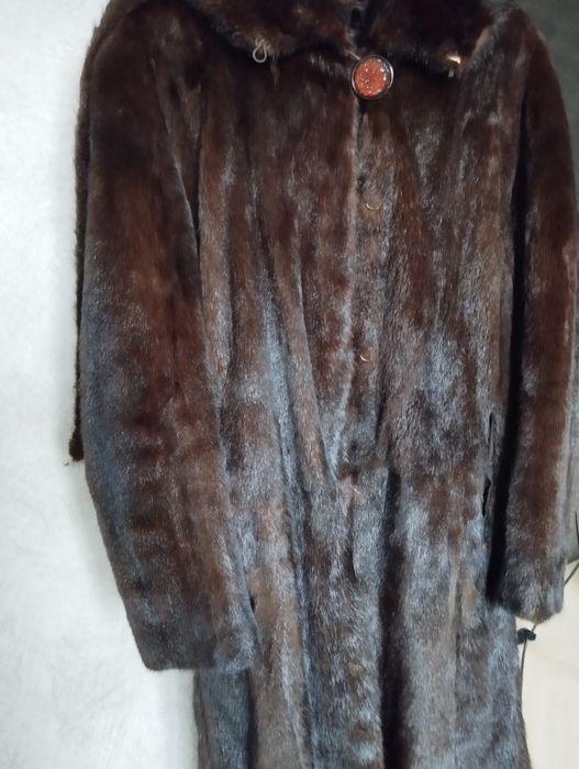 Норковая шуба бу