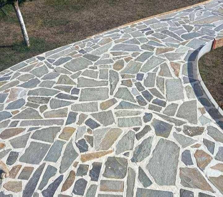 Piatră naturală de munte de Grecia.