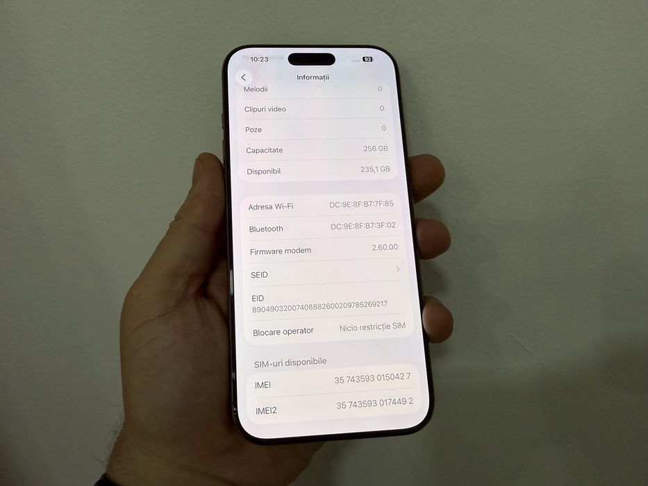 Iphone 16 Pro Max, 256 gb, Desert Titanium