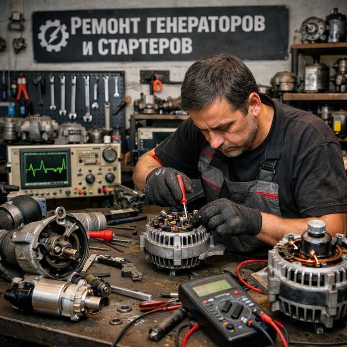 Ремонт генераторов, стартеров