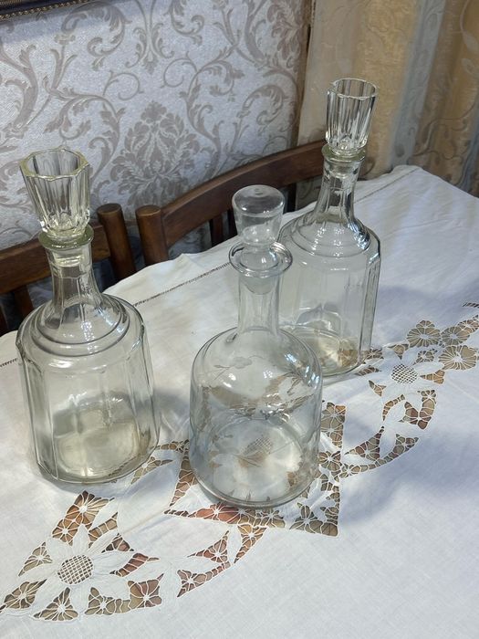 Графины стеклянные