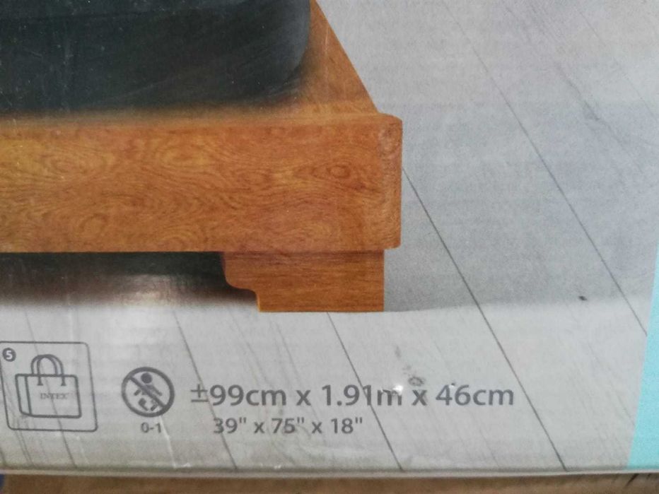 Saltea gonflabila INTEX Dura Beam Deluxe pompa integrata 99 x 191 x 46