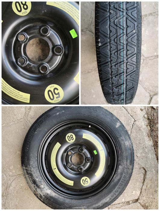 Резервни гуми "патерици" за Мерцедес , Ауди, БМВ, Пежо и други
