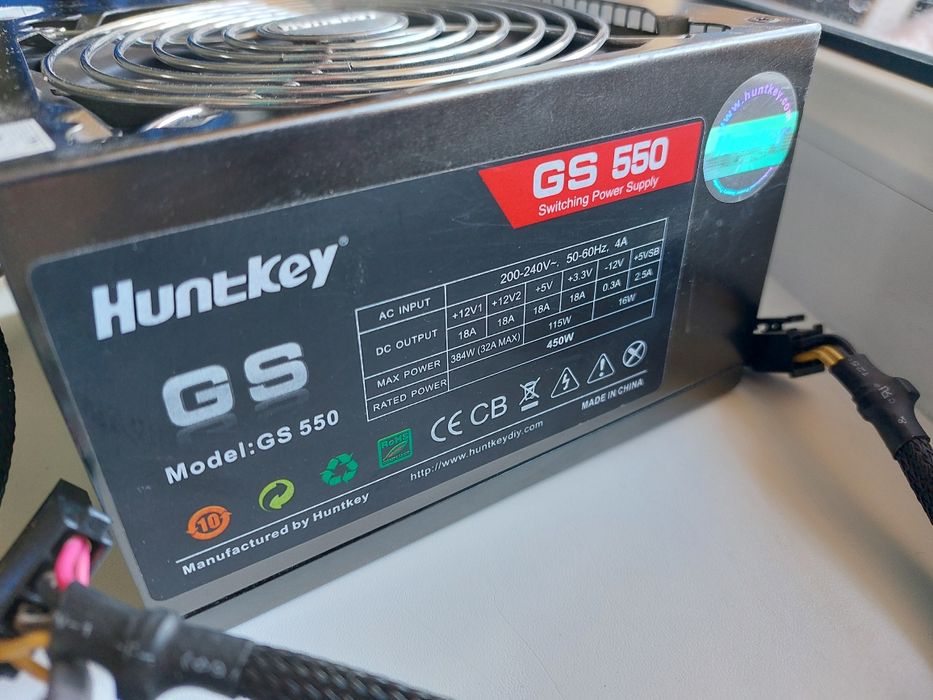 Блок питания для ПК HuntKey 450 ватт